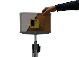 Belt Barrier with A4 Sign Holder